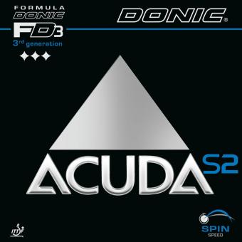 Donic Acuda S2 schwarz | 1,8 mm