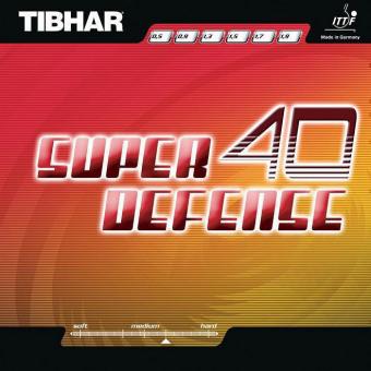Tibhar Super Defense 40 schwarz | 0.9mm