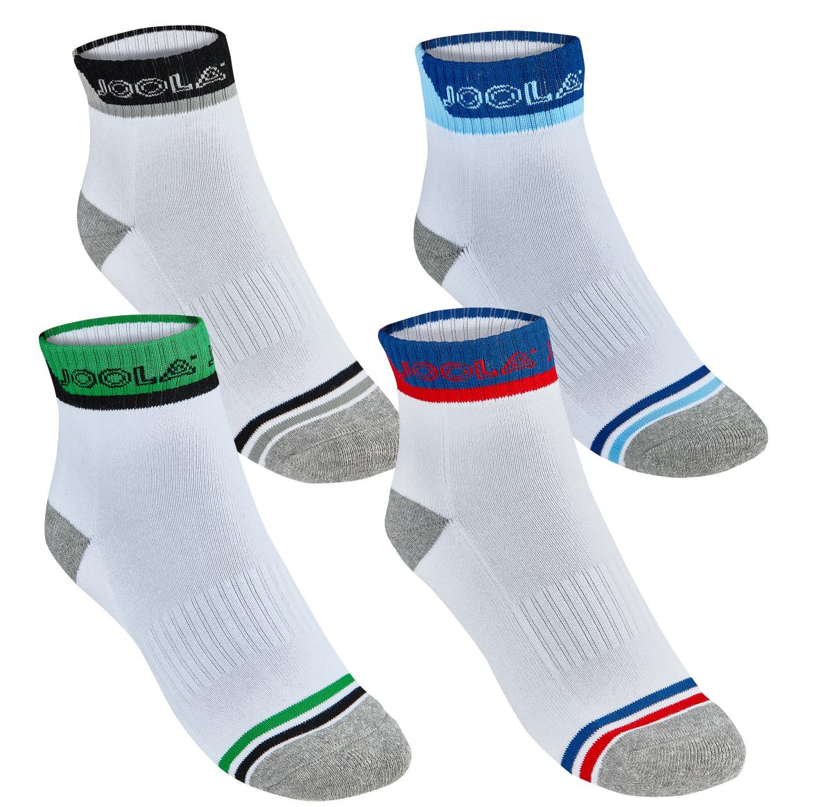 JOOLA Socke Terni Optionen 43-45 grau/weiß
