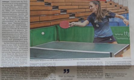 Tischtennis in Göttingen: Spieler halten sich zum Teil mit Darts fit Göttinger Tageblatt